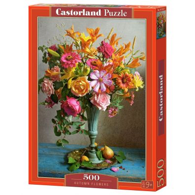 Puzzle 500 el. Autumn Flowers Castorland