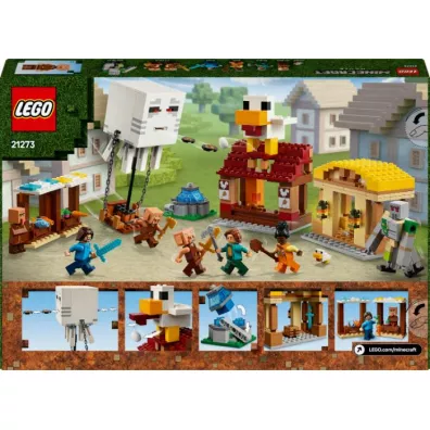 LEGO Minecraft Atak balonowego Ghasta na wiosk 21273