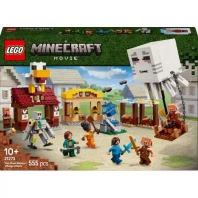 LEGO Minecraft Atak balonowego Ghasta na wiosk 21273