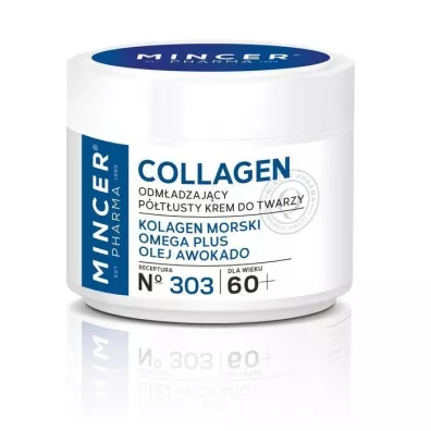 Mincer Pharma Collagen 60+ odm�adzaj�cy p�t�usty krem do twarzy 303 50 ml