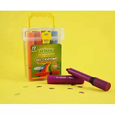 Cricco Kredki �elowe Twist 12 kolor�w