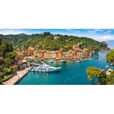 Puzzle 4000 el. Widok na Portofino Castorland