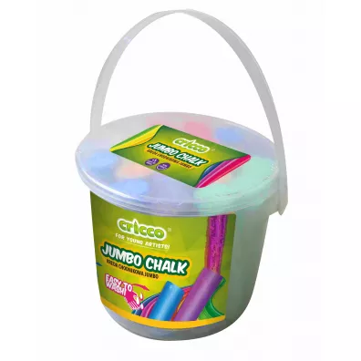 Cricco Kreda kolorowa Jumbo w wiaderku 20 szt.