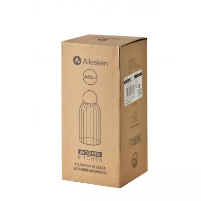 Mondex Pojemnik szklany Modern 700 ml