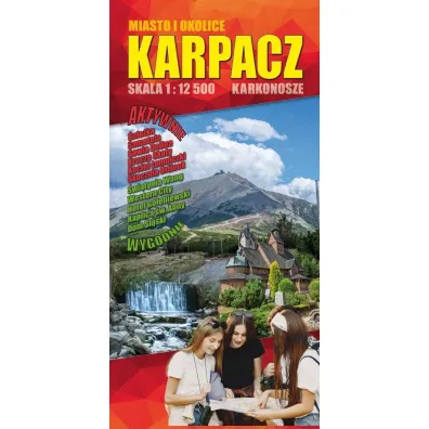 Karpacz. Miasto i okolice - mapa turystyczna