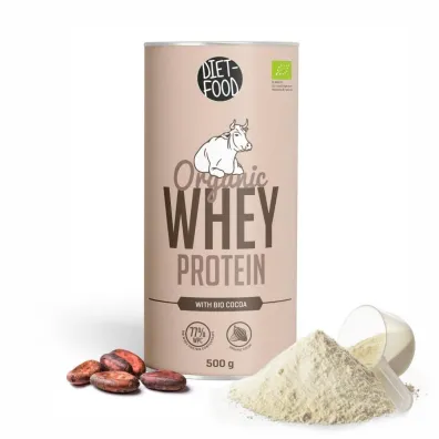 Diet-Food Bia�ko z serwatki koncentrat WPC Kakao 500 g Bio