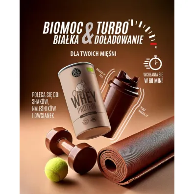 Diet-Food Bia�ko z serwatki koncentrat WPC Kakao 500 g Bio