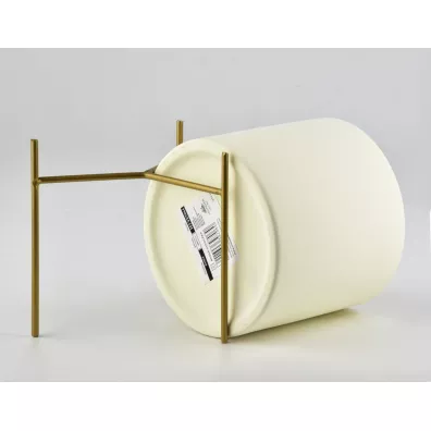 Mondex Doniczka na stojaku Neva Basic Beige