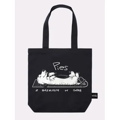 Nadwyraz.com Torba Pies z brzuchem na g�rze