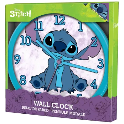 Zegar �cienny Stitch 25cm LAS3015