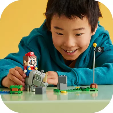 LEGO Super Mario Nosoro�ec Rambi - zestaw rozszerzaj�cy 71420