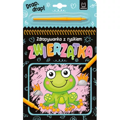 Zwierztka. Zdrapywanka z rysikiem - Anna Podgrska
