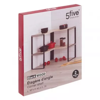 5five Simply Smart Dwupoziomowa pka na blat Blackwood