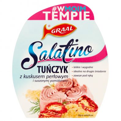 Graal Salatino Tuczyk z kuskusem perowym i suszonymi pomidorami 160 g