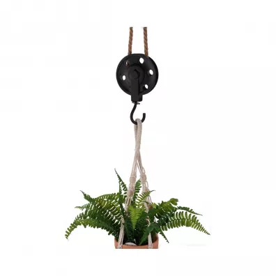 H&S Decoration Hak do rolin w stylu industrialnym