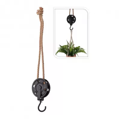 H&S Decoration Hak do rolin w stylu industrialnym