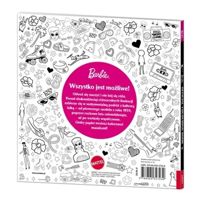 Barbie Official Colouring Book KD-1101