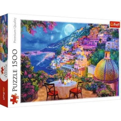 Puzzle 1500 el. Randka w Positano Trefl