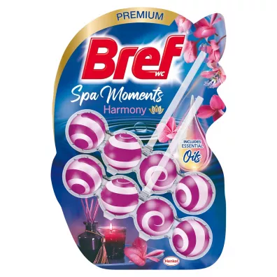 Bref Spa Moments zawieszka myj�co-zapachowa do muszli Harmony 2 szt.