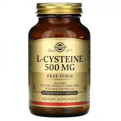 Solgar L-Cysteine 500 mg Suplement diety 90 kaps.