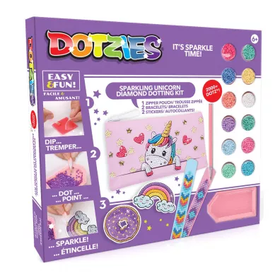 Diamond Dotz sparkling unicorn activity set Dante