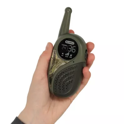 Walkie talkie kr�tkofal�wka zestaw z central� dla dzieci wojskowy zasi�g 333 m