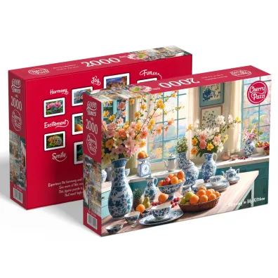 Puzzle 2000 el. Morning in My Kitchen CherryPazzi