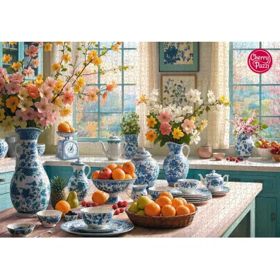 Puzzle 2000 el. Morning in My Kitchen CherryPazzi