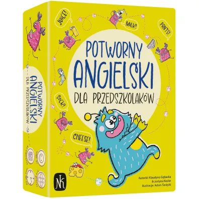 Potworny angielski dla przedszkolak�w Nasza Ksi�garnia