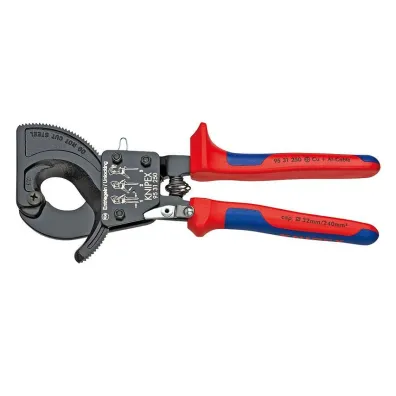 Knipex No�yce do ci�cia kabli i przewod� w zapadkowe do 32mm.