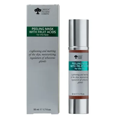 Green Pharm Cosmetic Peeling Mask With Fruit Acids peelinguj�ca maska do twarzy 50 ml