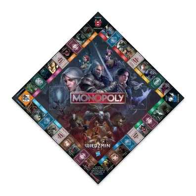 Monopoly The Witcher Winning Moves