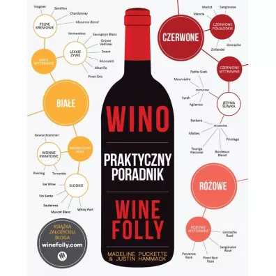 Wino. Praktyczny poradnik Wine Folly - Justin Hammack, Madeline Puckette