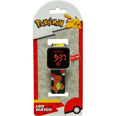 Zegarek cyfrowy LED Pokemon z kalendarzem POK4322