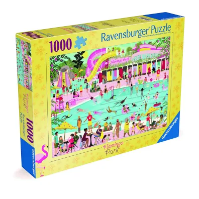 Puzzle 1000 el. Park Flamingo Ravensburger