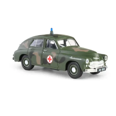 AUTO KOLEKCJI PRL-U 1 43 WARSZAWA WOJSKO M-20 B-251WB Daffi