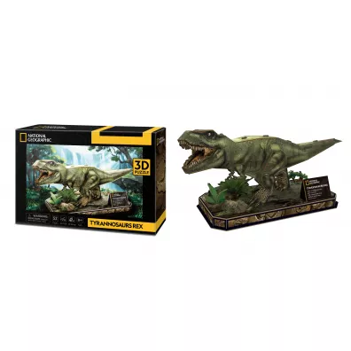 Puzzle 52 3D T-Rex National Geographic license Dante