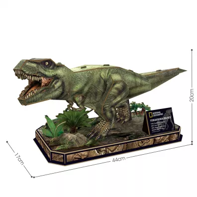 Puzzle 52 3D T-Rex National Geographic license Dante
