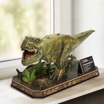 Puzzle 52 3D T-Rex National Geographic license Dante