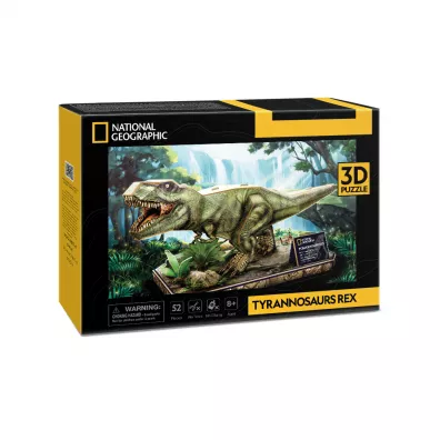 Puzzle 52 3D T-Rex National Geographic license Dante