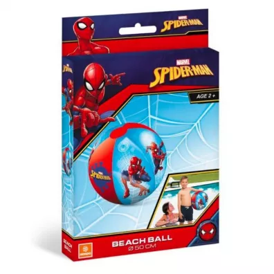 Pi�ka pla�owa 50cm Spiderman PUD BRIMAREX 16900 BRX Mondo