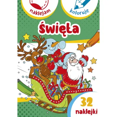 Naklejam i koloruj�. �wi�ta - Anna Wi�niewska