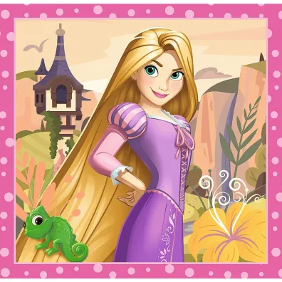 Puzzle 3w1 (20+36+50 el.) Pi�kne kwiaty Trefl