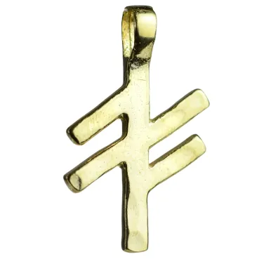 Sotis Sigil Klucz Tw�rczego �ycia Ag925 + Au 24kar, 1,9g