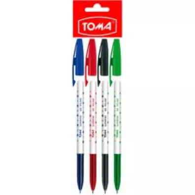 Toma D�ugopisy Superfine 4 szt.