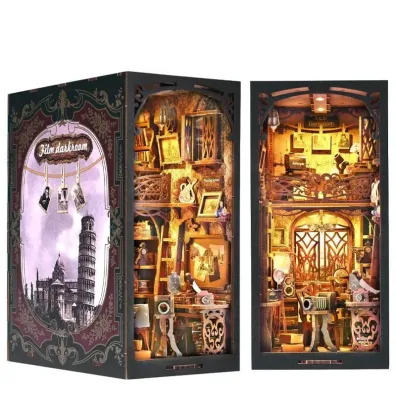 Puzzle Miniaturowy domek Book Nook Fotografia z dawnych lat Habarri