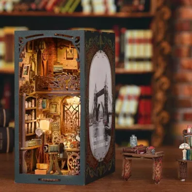 Puzzle Miniaturowy domek Book Nook Fotografia z dawnych lat Habarri