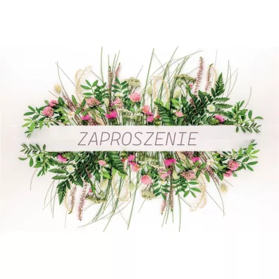Trend Zaproszenie Uniwersalne 10 szt.