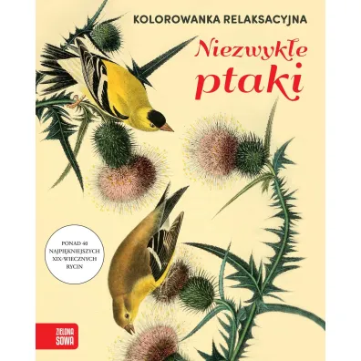 Kolorowanka relaksacyjna. Niezwyk�e ptaki