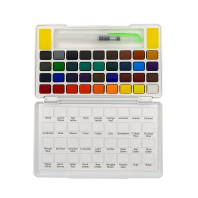 Astra Zestaw farb akwarelowych ART&HOBBY 36 kol + p�dzelek wodny + paletka